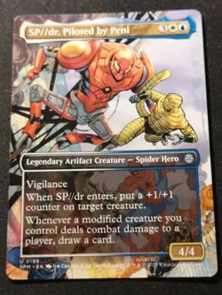 Sp dr, Piloted By Peni - Borderless - SPM - MTG - EN - NM - 0199 - Image 1