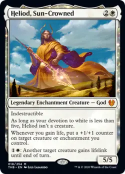 [1x] Heliod, Sun-Crowned Near Mint, English Theros Beyond Death MTG Magic - Image 1