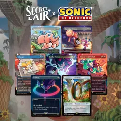 MTG Secret Lair x Sonic Chasing Adventure Non-Foil Edition Release Sep English - Image 1