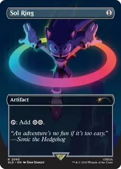 MTG Secret Lair x Sonic Chasing Adventure Non-Foil Edition Release Sep English - Image 2