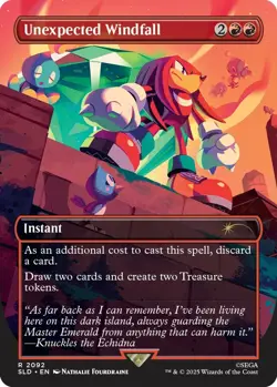 MTG Secret Lair x Sonic Chasing Adventure Non-Foil Edition Release Sep English - Image 3