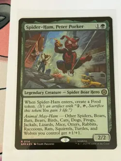 Spider-Ham, Peter Porker Marvel's Spider-Man Foil 114 - Image 1
