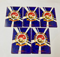 Auth Pokemon Card Eevee LV.5/9/14/14/32/No.133 Old Back Japanese 5set from Japan - Image 2