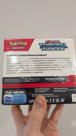 Pokemon TCG: Temporal Forces Booster Box - 36 Packs - Sealed - Minor Rip in Seal - Image 4