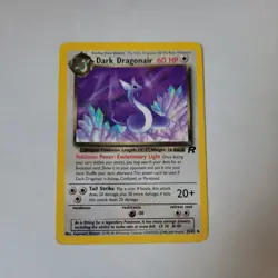 Pokemon TCG Dark Dragonair Team Rocket 33 Regular Unlimited Uncommon MP+ - Image 1