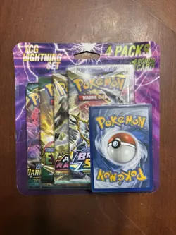 Pokemon TCG Lightning Set-1-Evolving S, 1-Darkness A, 1-Brilliant S, 1-Astrial R - Image 1