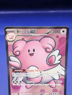 Pokemon TCG Blissey ex Twilight Masquerade 201/167 Holo Rare Full Art - Image 3