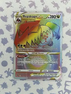 Pokemon TCG - Regidrago VSTAR - Silver Tempest - 201/195 - Holo Secret Rare - Image 1