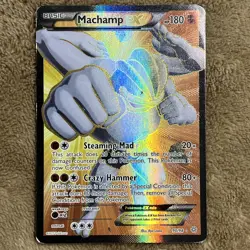 Machamp EX 90/98 - Ancient Origins Ultra Rare Full Art Pokemon TCG LP - Image 1