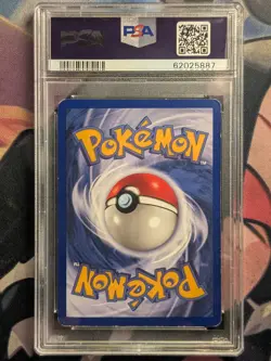 Hitmonlee #7 7/62 -Holo Rare 1999 Fossil Set Unlimited Pokemon WOTC PSA 5 EX - Image 3