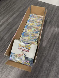 Pokemon Brilliant Stars Booster Box Case Sealed 6 Boxes Sword & Shield ⭐ - Image 1