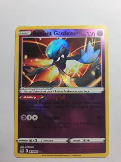 Radiant Gardevoir 069/196 Swsh11: Lost Origin Holo Near Mint Nm Pokemon Tcg - Image 1