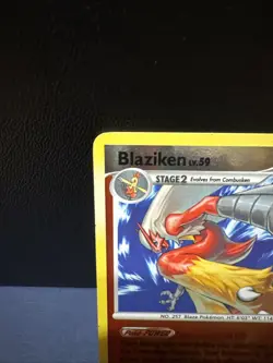 2009 Pokemon, Platinum, #3/127 Blaziken Lv. 59, Reverse Holo Rare - Image 2