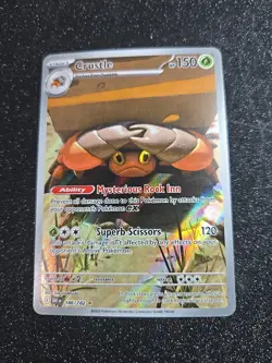 Crustle 186/182 Art Rare - Destined Rivals - Pokemon ✨ - Image 1