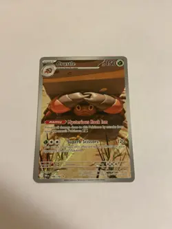 Crustle 186/182 NM 2025 TCG Pokemon Destined Rivals F.P. - Image 1