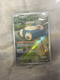 Pokemon TCG Snorlax SVP 051 Scarlet Violet 151 Black Star Promo NM/M Holo - Image 1