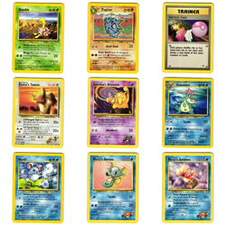 VINTAGE ENGLISH POKEMON MIXED LOT - 9X CARDS - BUY TWO GET 10% OFF! 7 - Image 1