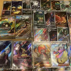 Pokemon Trading Card Bulk Lot SAR SR AR and More 200 Cards Huge Collection - Image 5