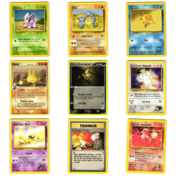 VINTAGE ENGLISH POKEMON MIXED LOT - 9X CARDS - BUY TWO GET 10% OFF! 5 - Image 1