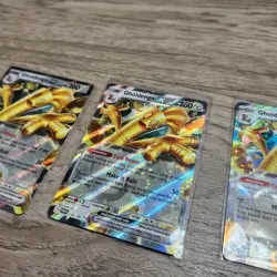 Pokemon Card TCG - Gholdengo EX 139/182 - Paradox Rift - Double Rare x3 Lot - Image 3