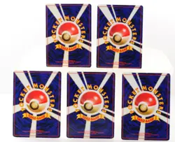 Dragonite Fossil 149 Holo Rare EX-LP Japanese Pokemon Card LV.45 Set of 5 - Image 3