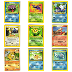 VINTAGE ENGLISH POKEMON MIXED LOT - 9X CARDS - BUY TWO GET 10% OFF! 2 - Image 1