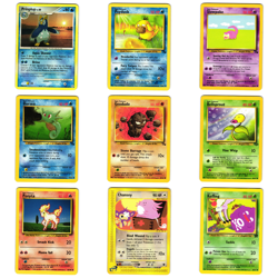 VINTAGE ENGLISH POKEMON MIXED LOT - 9X CARDS - BUY TWO GET 10% OFF! - Image 1