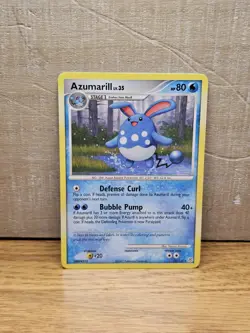 Azumarill 18/130 Diamond & Pearl Non-Holo Rare Pokemon Card TCG - Image 1