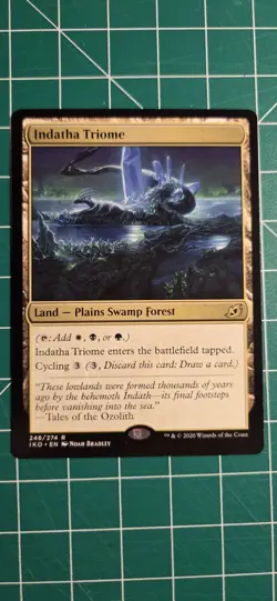 Indatha Triome Ikoria: Lair of Behemoths Regular Card NM Condition - Image 1
