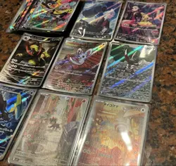 Pokemon Trading Card Lot 200 Foil Rare AR Charizard Venusaur Ex SR Lot - Image 4