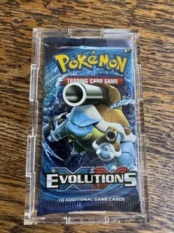 Pokemon TCG XY Evolutions Booster Pack 10 Card Set New Factory Sealed Blastoise - Image 1