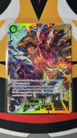 OP10-118 Monkey.D.Luffy SEC - One Piece TCG English Card Near-Mint Secret Rare - Image 1