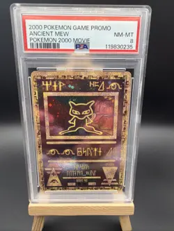 Pokemon TCG Ancient Mew Promo Holo Rare Card 1999/2000 PSA 9 - Image 1
