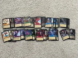 Disney Lorcana First Chapter COMPLETE 126 COMMON & UNCOMMON FULL CARD SET NM/M - Image 1