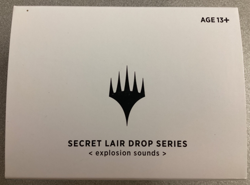 Magic The Gathering Secret Lair Drop Series Explosion Sounds NEW - TMG - Image 1