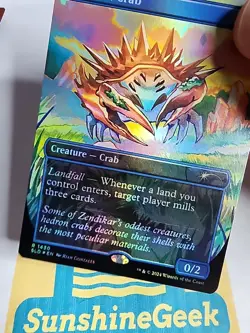 Hedron Crab (Rainbow Foil) Secret Lair Drop Foil - Image 2