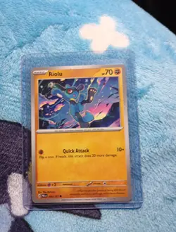 2025 Baslc Riolu Pokemon Training Card Game - Image 1