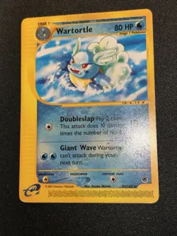 Wartortle 092/165 Expedition Base Set Pokemon Card Excellent ! - Image 3