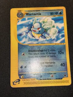 Wartortle 092/165 Expedition Base Set Pokemon Card Excellent ! - Image 4