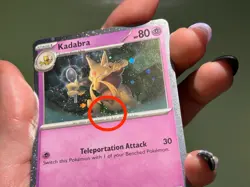 1 Swirl 🌀 Cosmo Holo Kadabra 064/165 Scarlet & Violet Promo Pokemon Card LP - Image 3