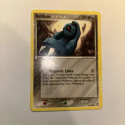 Pokemon Beldum (45/108) Power Keepers Trading Card 2007 - Image 3
