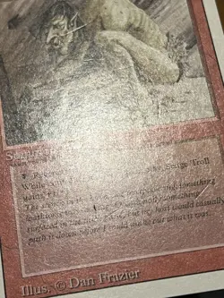 Mtg Revised - Sedge Troll - Good - Image 2