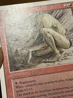 Mtg Revised - Sedge Troll - Good - Image 3