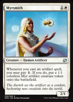 Myrsmith -Foil Light Play MTG Modern Masters 2015 - Image 1