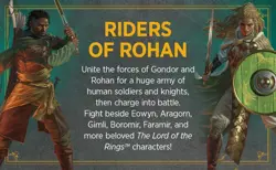 Magic the Gathering Lord of the Rings Riders of Rohan Commander Deck NEW MTG 195166205052 - Image 5