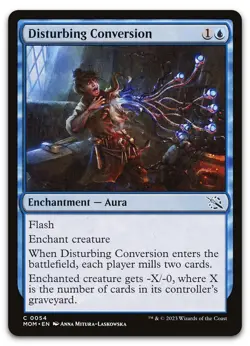 Disturbing Conversion #54 (NM) March of the Machine MOM Magic MTG - Image 1