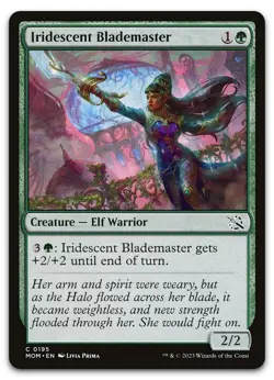 Iridescent Blademaster #195 (NM) March of the Machine MOM Magic MTG - Image 1