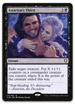 Astarion's Thirst #114 (NM) Baldur's Gate CLB Magic MTG - Image 1