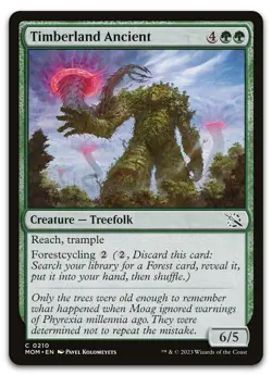 Timberland Ancient #210 (NM) March of the Machine MOM Magic MTG - Image 1