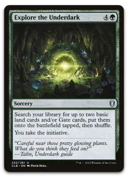 Explore the Underdark #232 (NM) Baldur's Gate CLB Magic MTG - Image 1